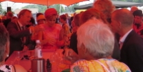 Het koningspaar in Overijssel: Duurzaam Hoonhorst was erbij