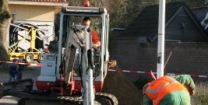 leidingnet DorpsCv wordt gegraven