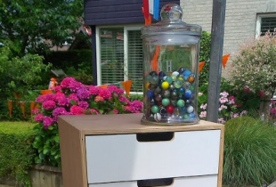 Wat is er aan de knikker in Hoonhorst?