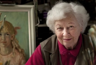 Portret van Miep Alberts