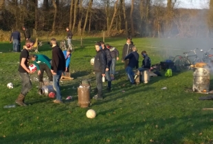 Carbid traditie Hoonhorst wordt voortgezet