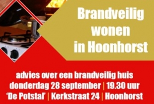 Brandveilig wonen in Hoonhorst
